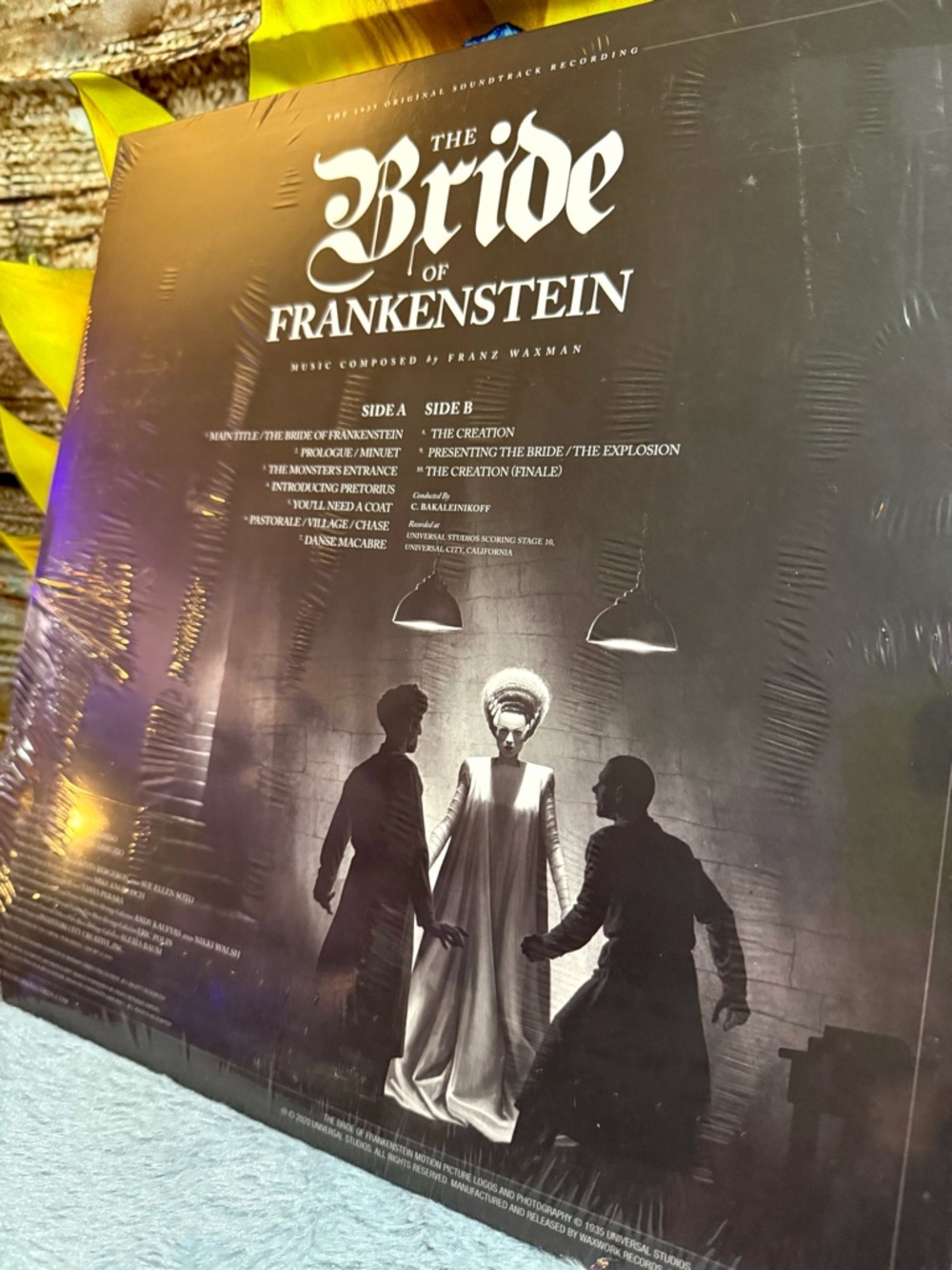 🔥New Waxwork Records release of the "Bride of Frankenstein" 1935 soundtrack